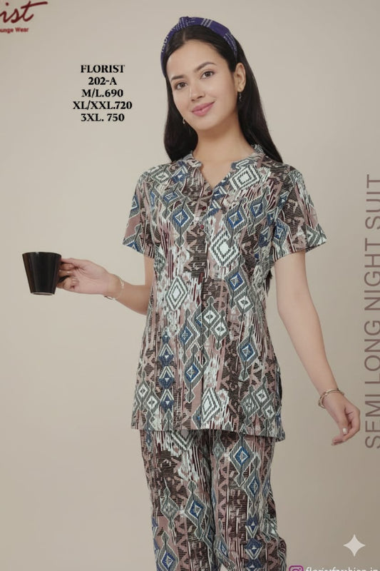 FLOURIST-NIGHT SUIT-202