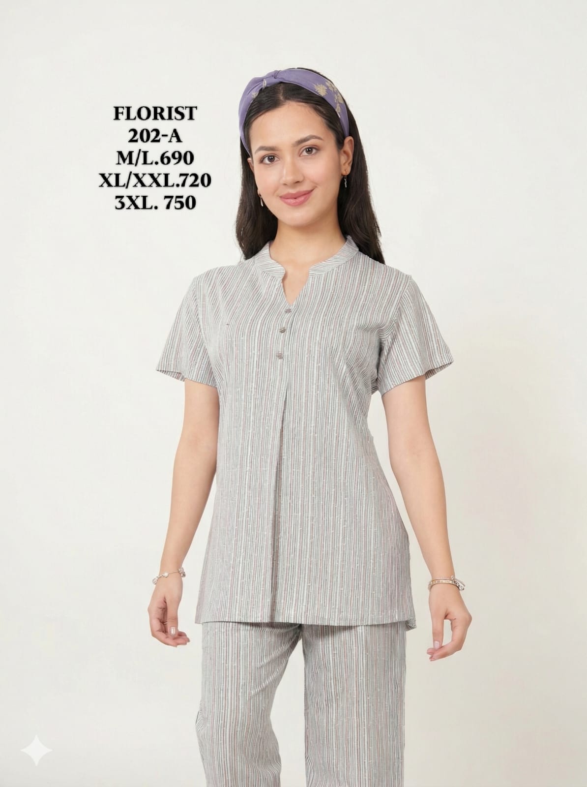 FLOURIST-NIGHT SUIT-202