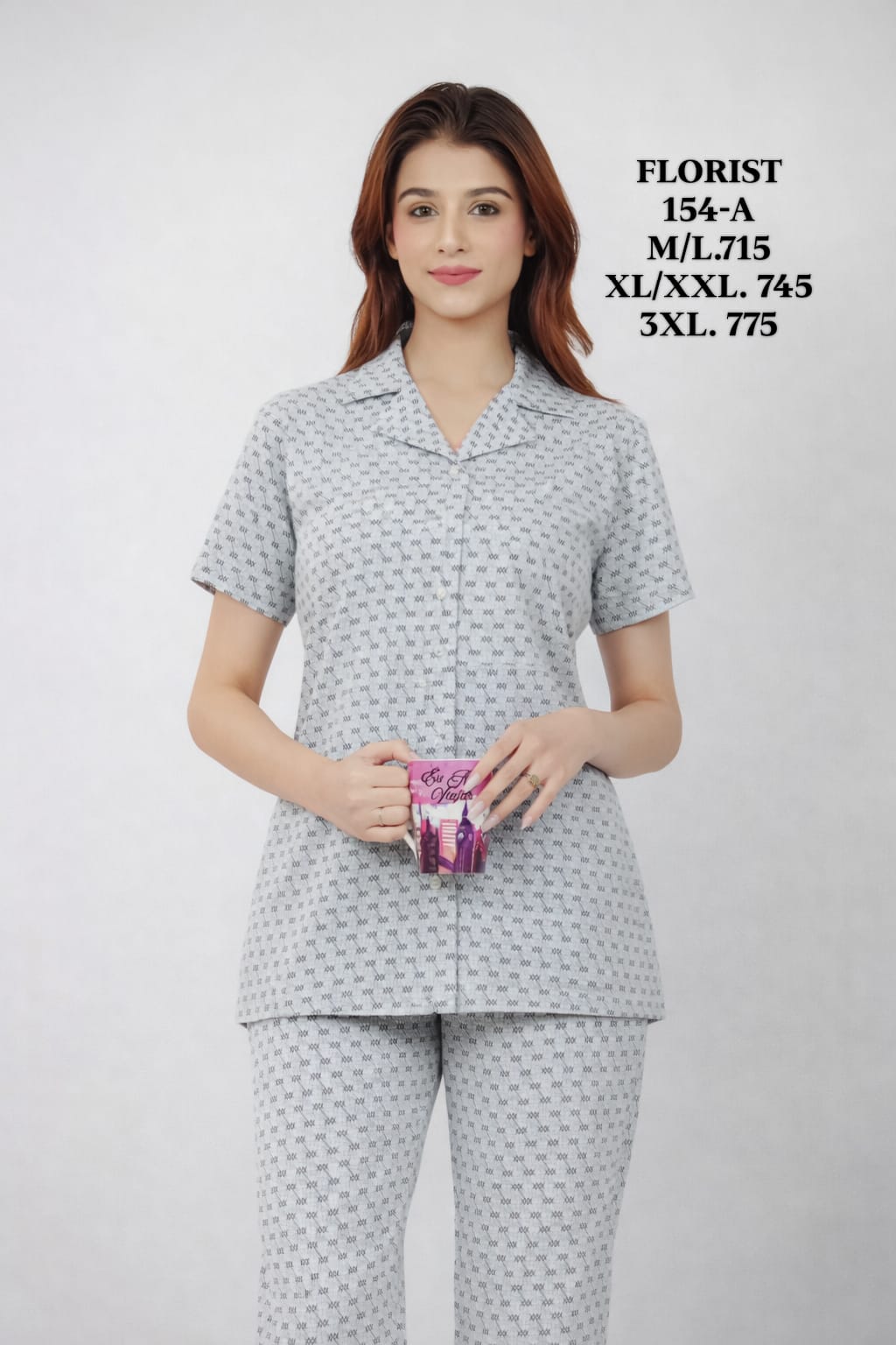 FLOURIST-NIGHT SUIT-154