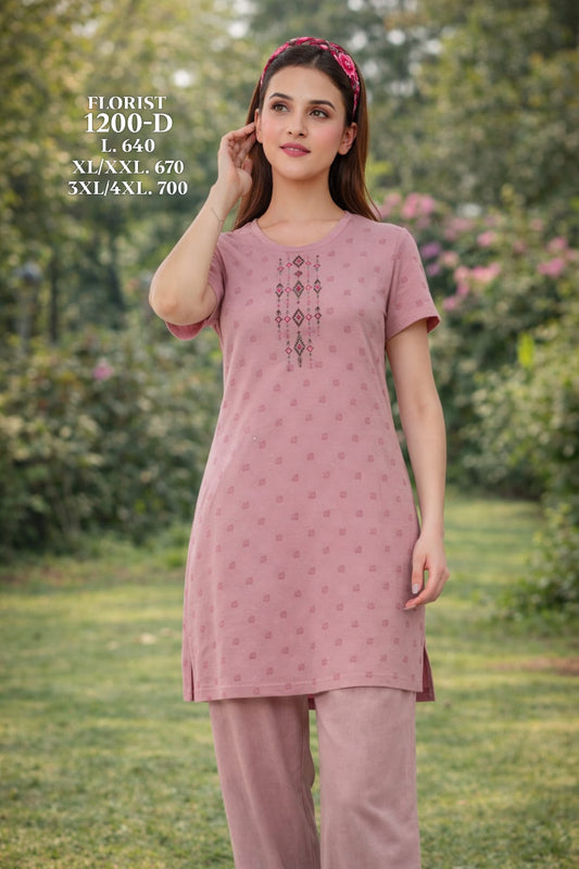 FLOURIST-NIGHT SUIT-1200