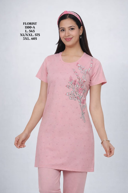 FLOURIST-NIGHT SUIT-1100