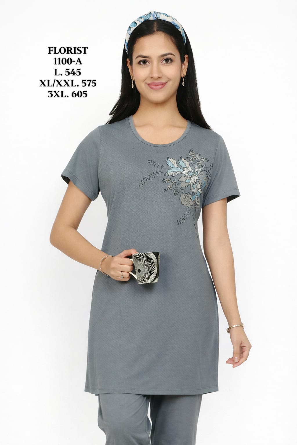 FLOURIST-NIGHT SUIT-1100