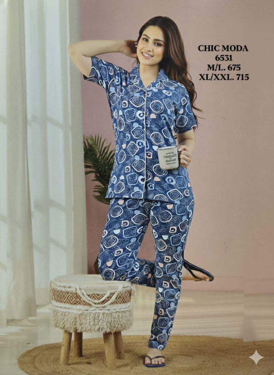 CHIC MODA-NIGHT SUIT-6531