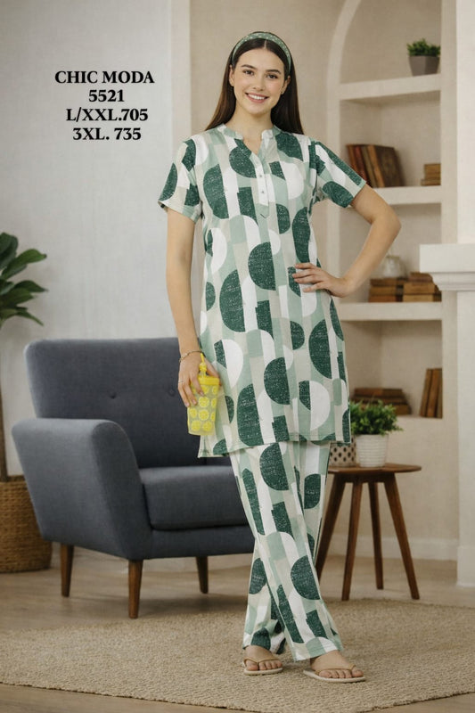 CHIC MODA-NIGHT SUIT-5521