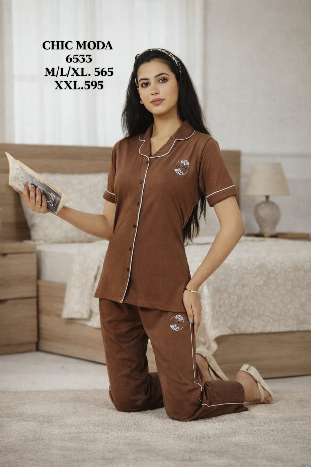 CHIC MODA-NIGHT SUIT-6533