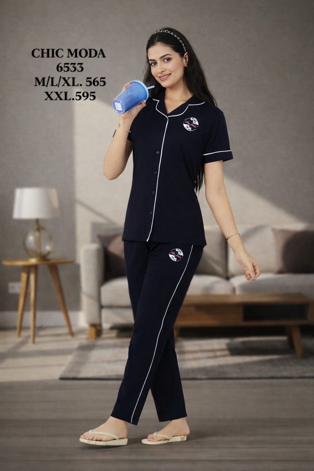 CHIC MODA-NIGHT SUIT-6533