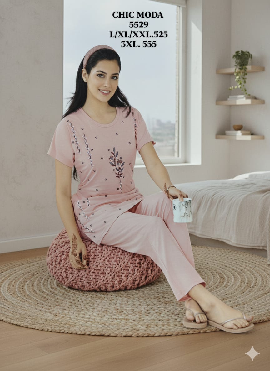 CHIC MODA-NIGHT SUIT-5529