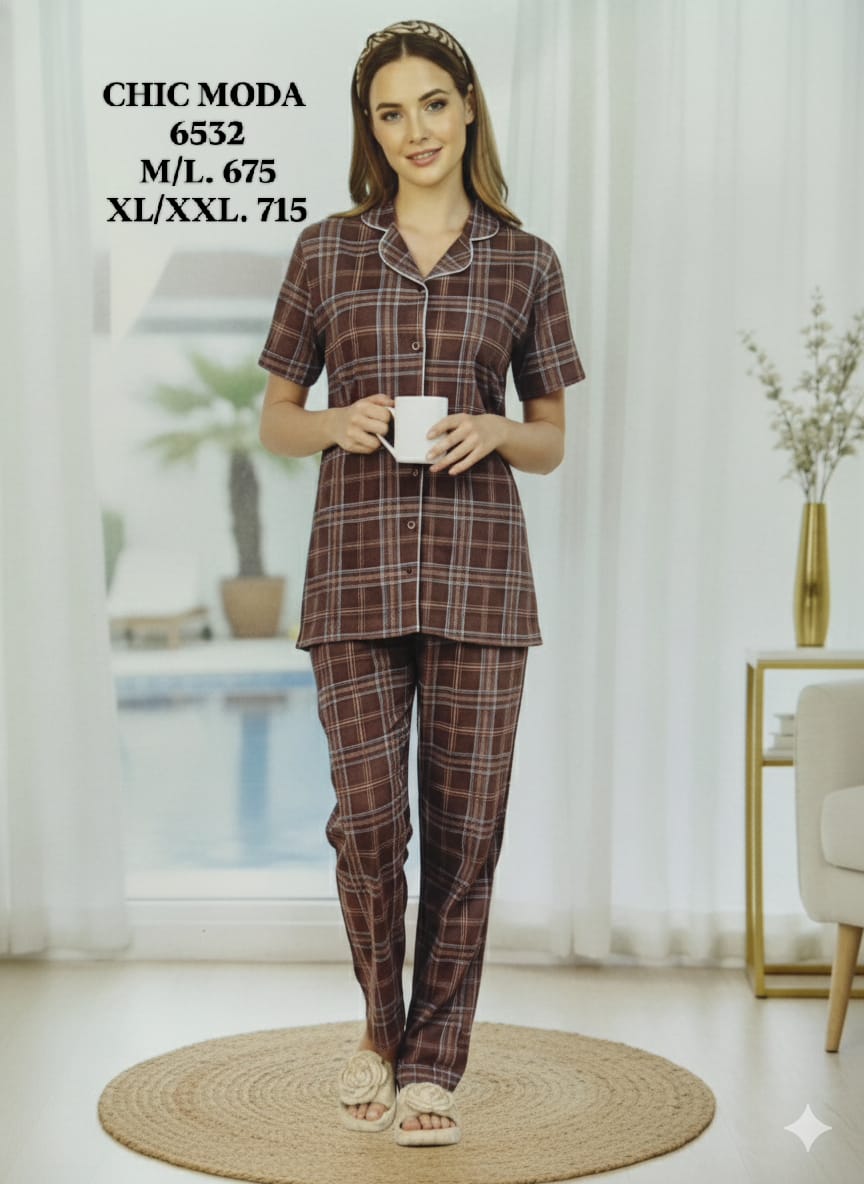 CHIC MODA-NIGHT SUIT-6532