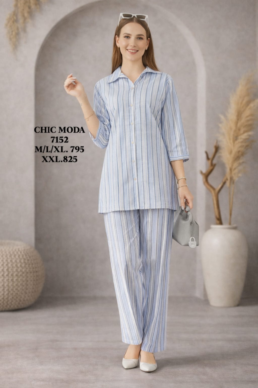 CHIC MODA-NIGHT SUIT-7152