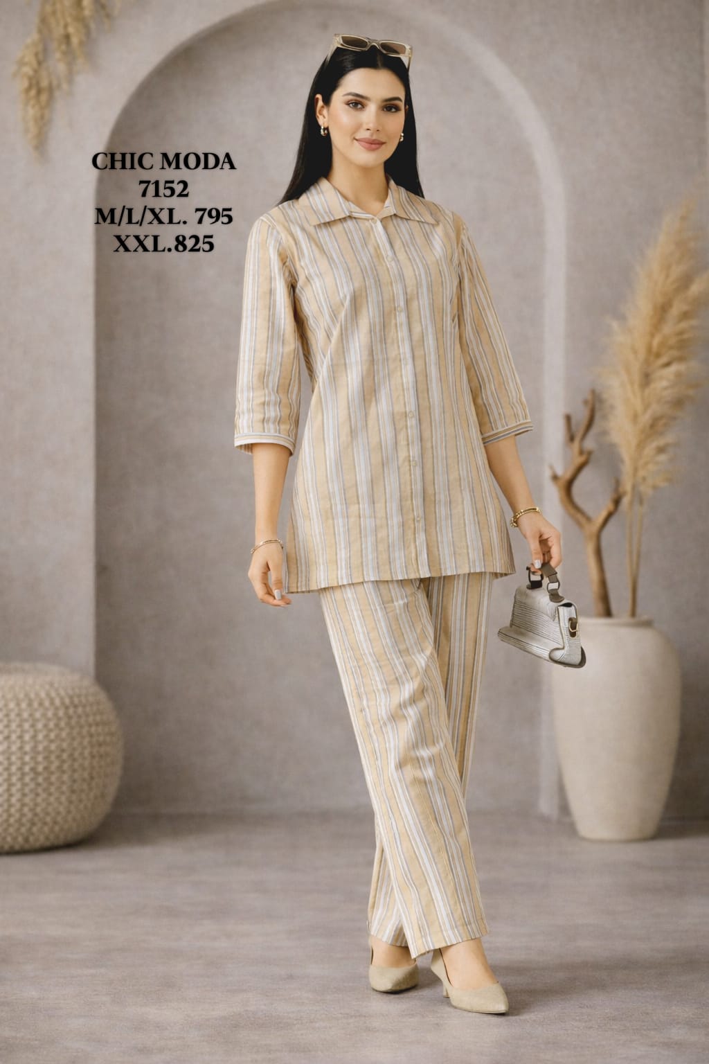 CHIC MODA-NIGHT SUIT-7152