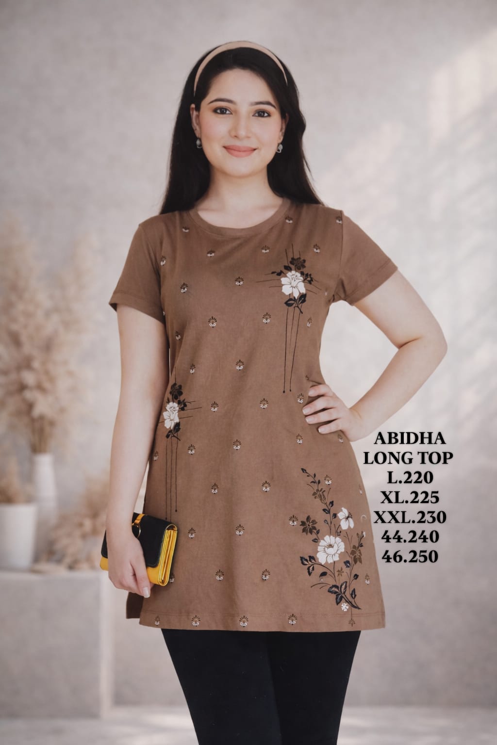 ABIDHA-LONG TOP-LT