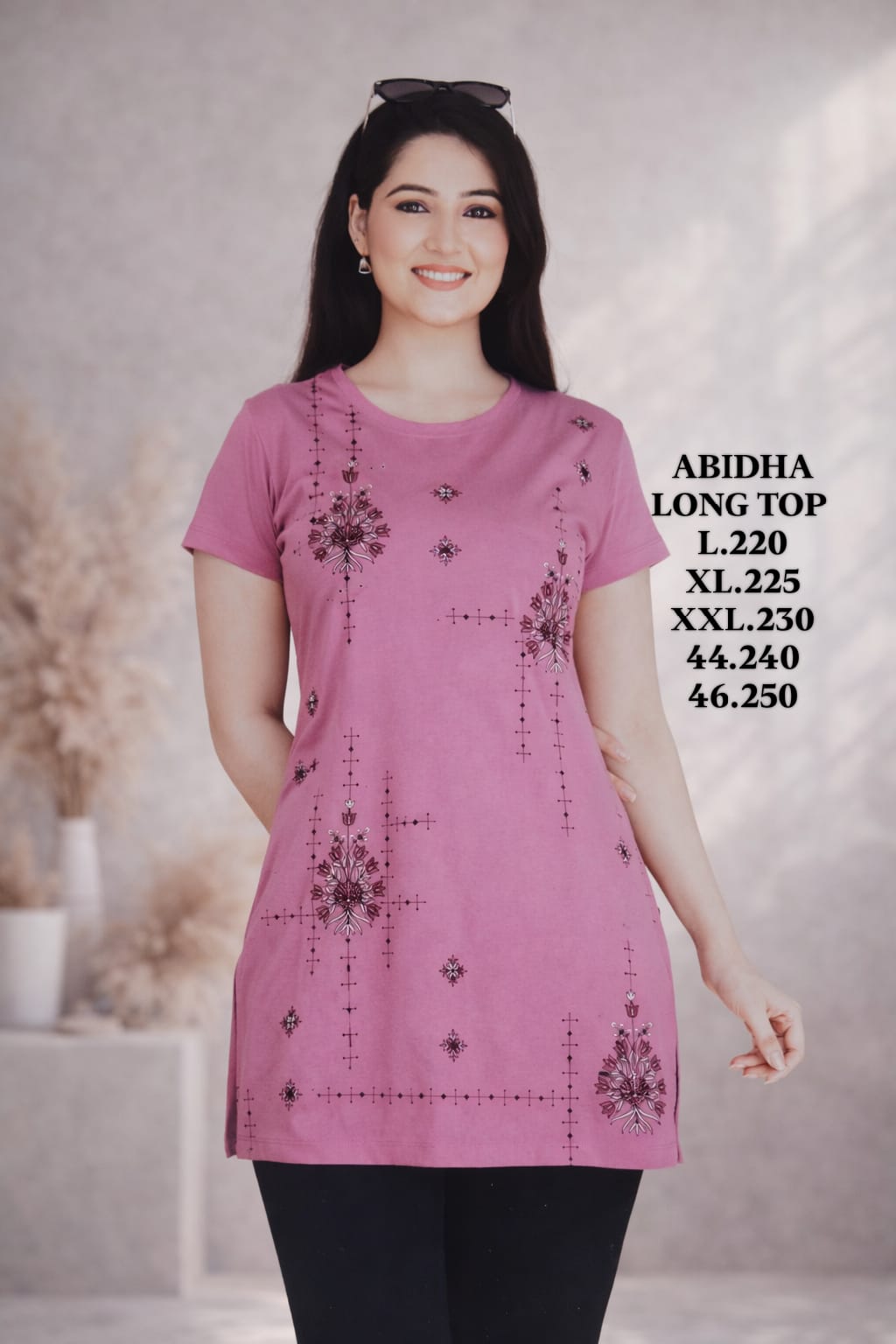 ABIDHA-LONG TOP-LT