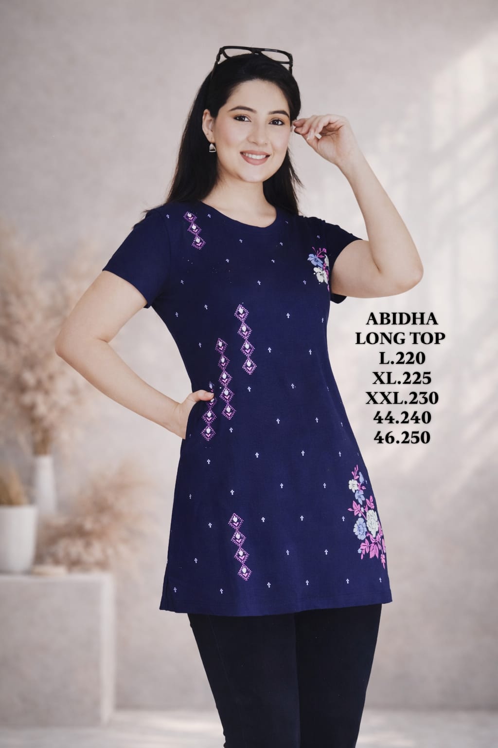 ABIDHA-LONG TOP-LT