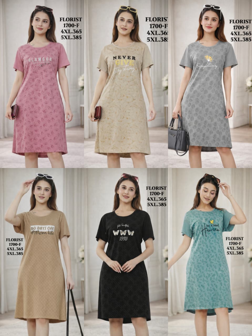 FLOURIST-LONG T-SHIRT-1700