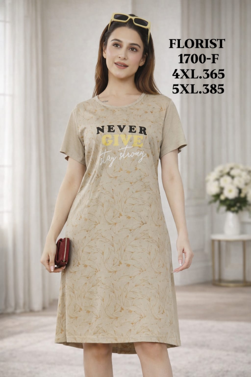 FLOURIST-LONG T-SHIRT-1700