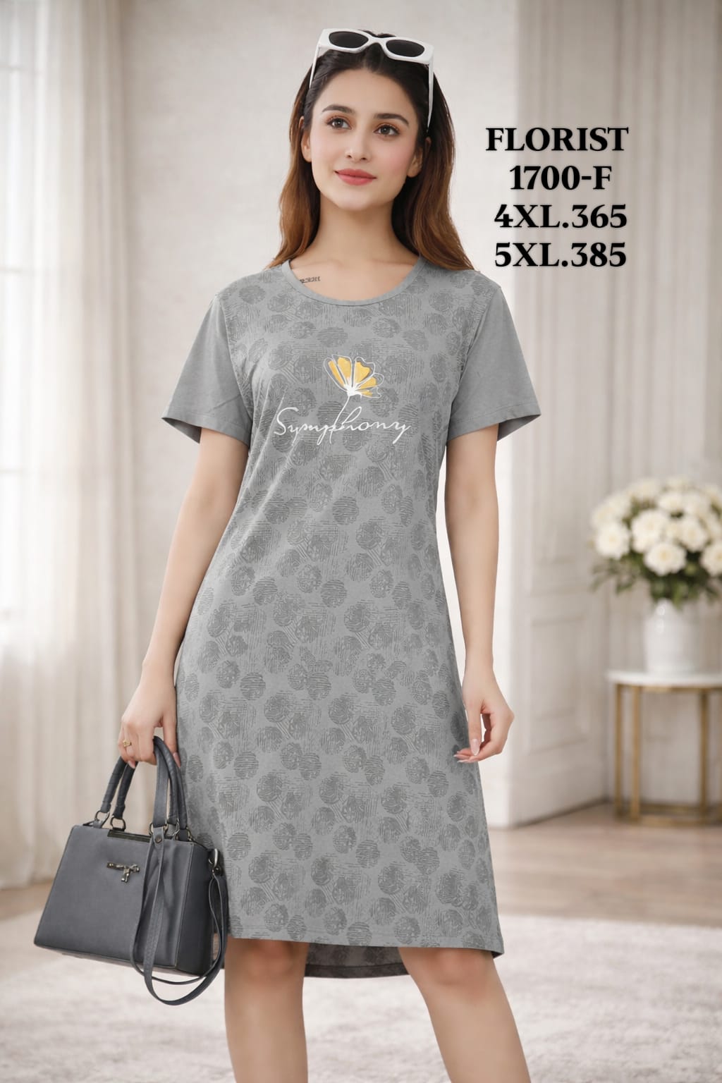 FLOURIST-LONG T-SHIRT-1700