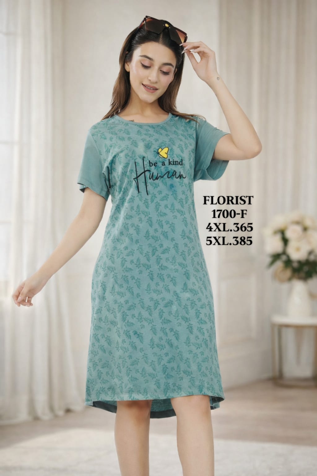 FLOURIST-LONG T-SHIRT-1700