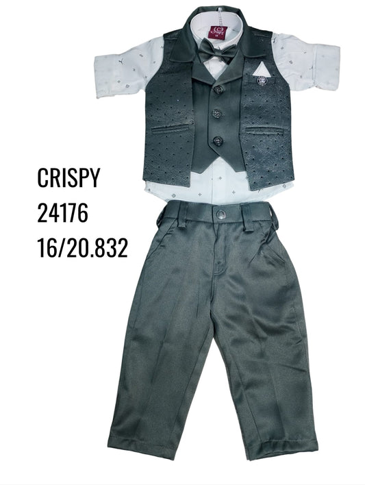 CRISPY-TEXTILE SUIT-24176