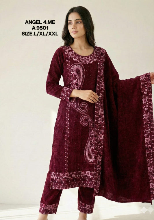 MOD GIRL-KURTI SET-9501