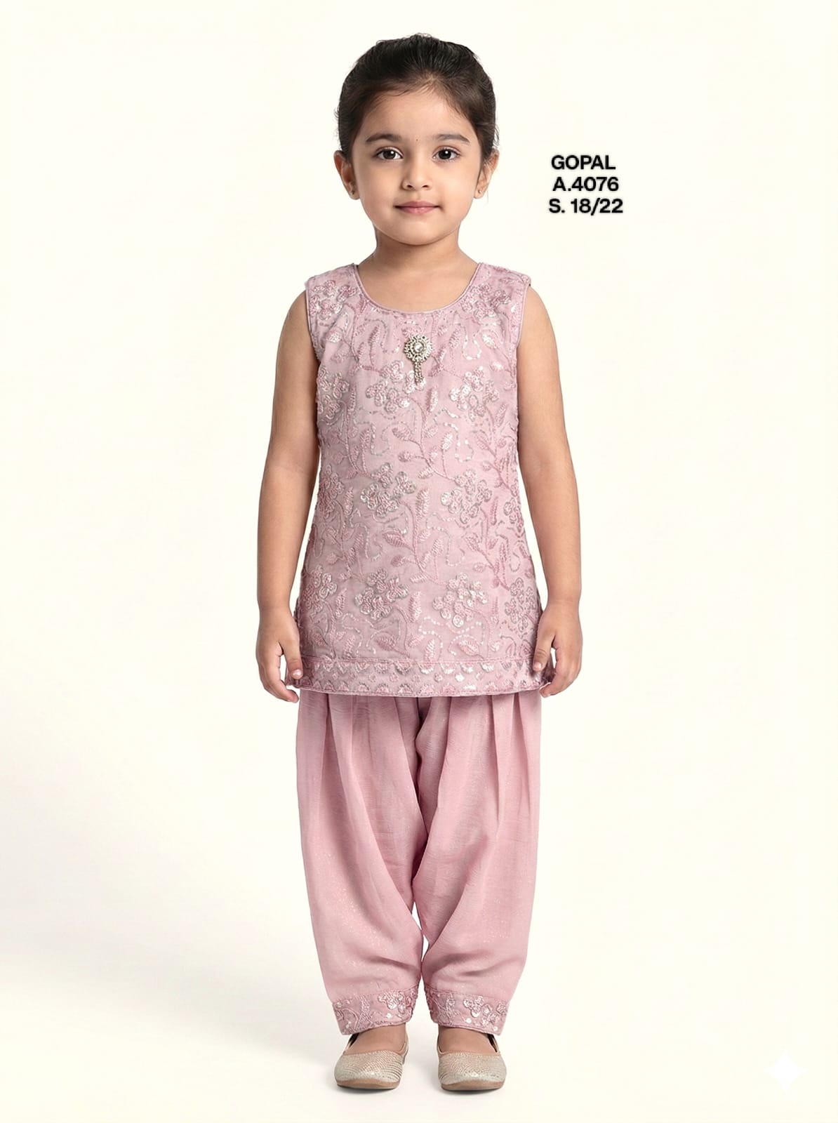 GOPAL DRESSES-PATIALA SUIT-4076