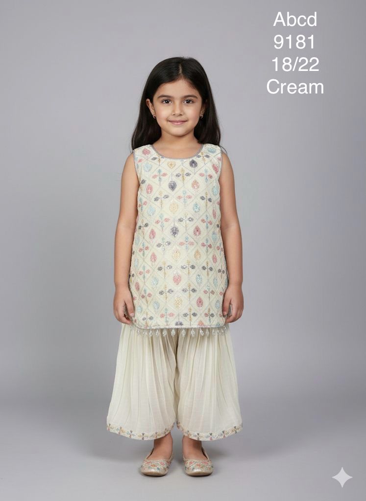 ABCD-GHARARA SUIT-9181